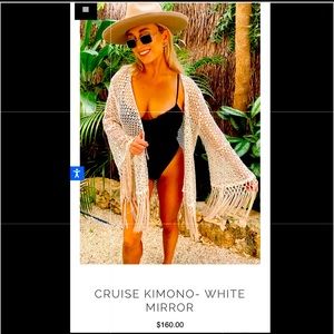 EASTWEST Label Mirror Kimono
